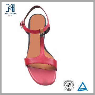 Summer latest design girl flat fashion sandals