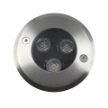 3W RGB recessed pool light for swimming pool