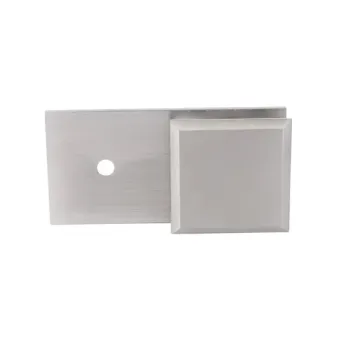 Sleek Wall to Glass Door Clip for Bathrooms