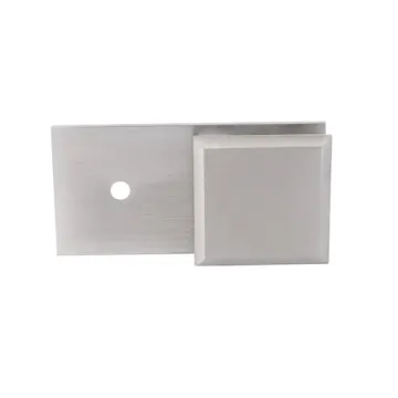 Sleek Wall to Glass Door Clip for Bathrooms