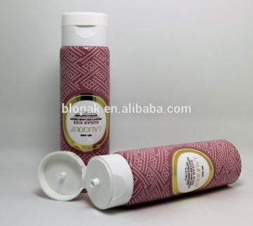 60ml colored plastic tube for body lotion body care packaging