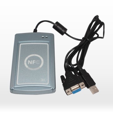 RS232 NFC Reader Writer ACR122S with SAM Slot offer SDK IC Card NFC Tag Sticker contactless RFID 13.56MHz ISO14443 Type A&B POS