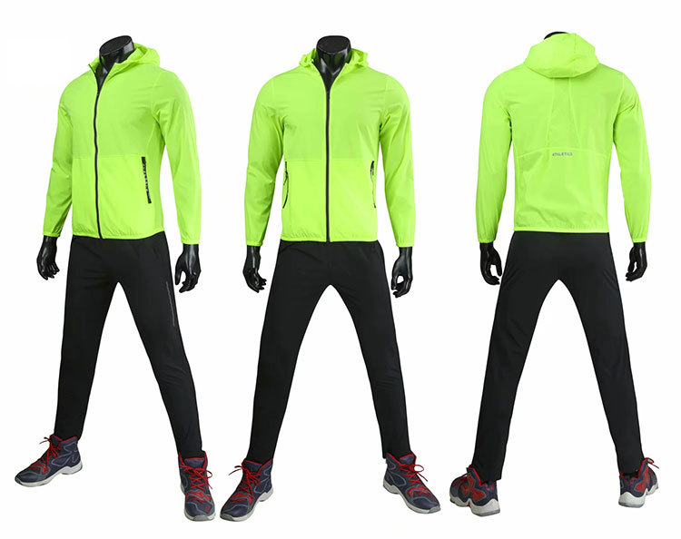 Gym nylon jacket for men