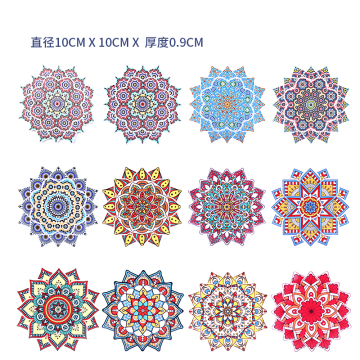 Quality Control Customized Absorbent Coaster Ceramic Coasters for Sublimation