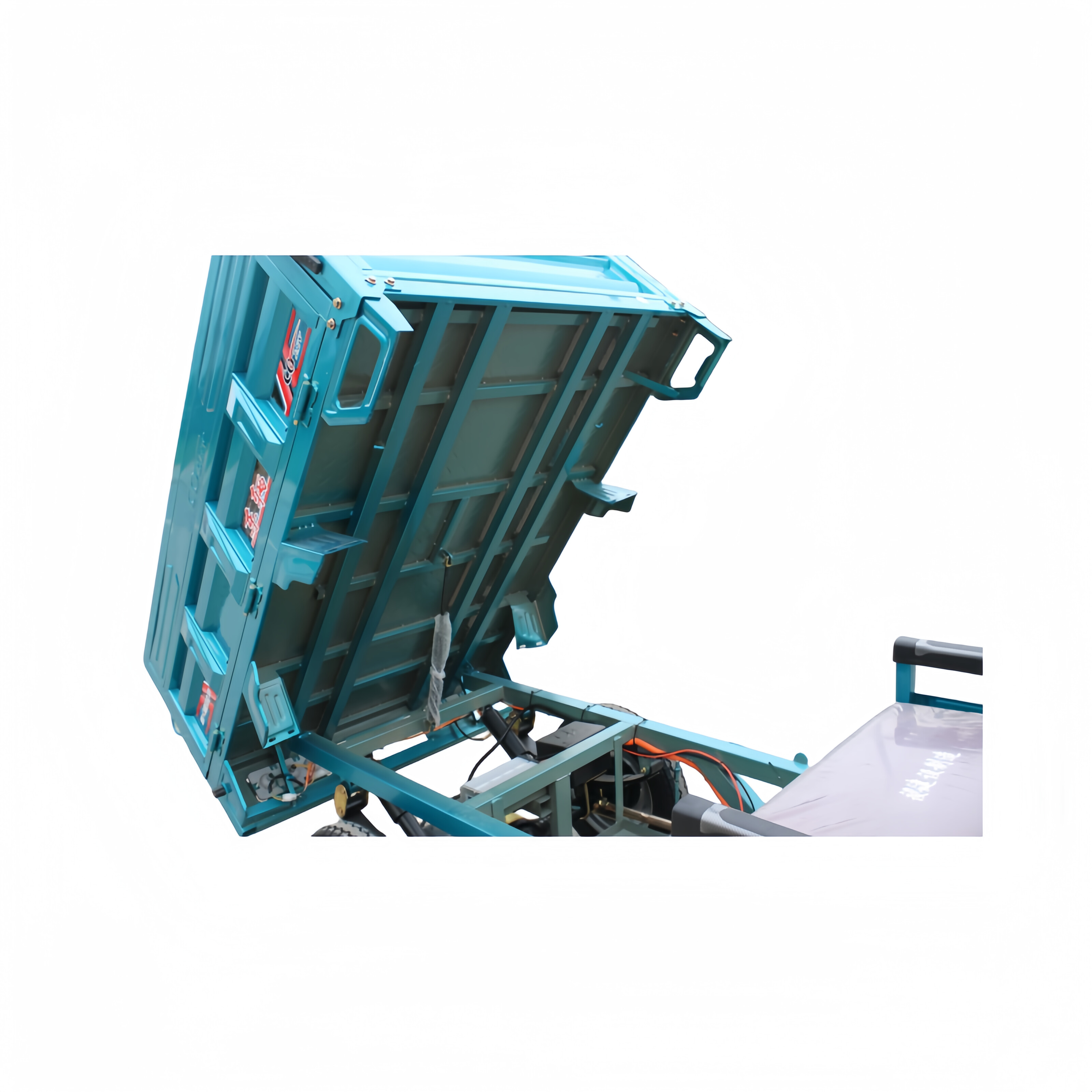 1.5m three door electric tricycle