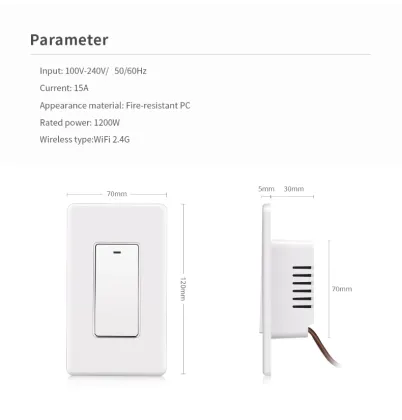 Remote Control Alexa Google Home Smart Switch