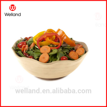 irregular shape salad bowl