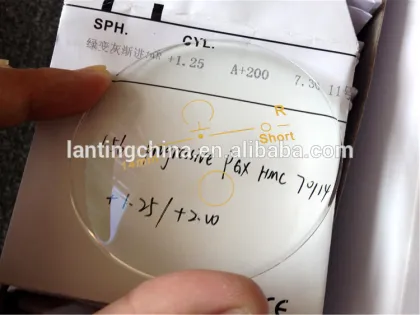 CR39 semi-finished/finished progressive lenses