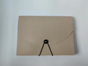 wheat straw material expanding folder with 13 pockets
