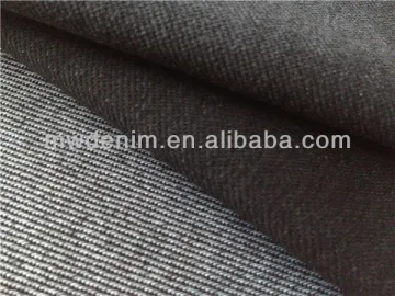 black twil knitted denim fabric china knitted denim