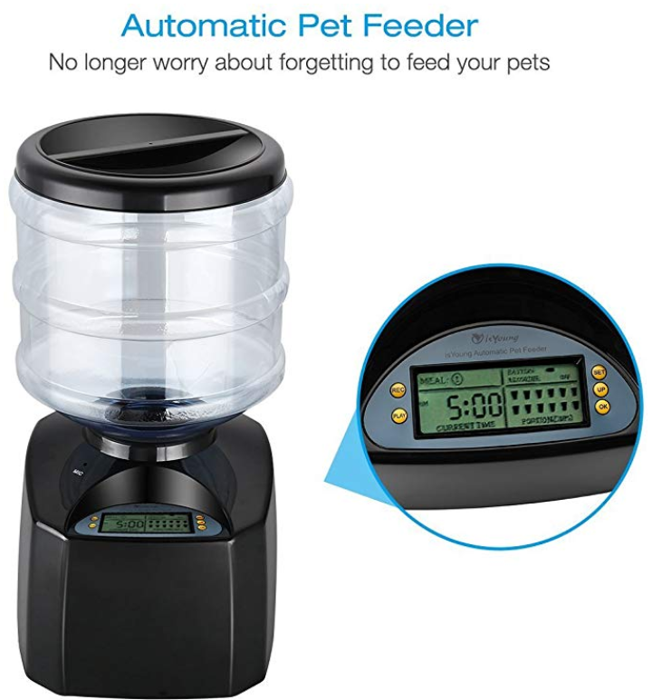 Electronic Control Large Capacity Pet Feeder