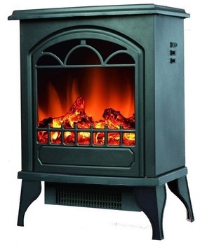 metal outdoor fireplace