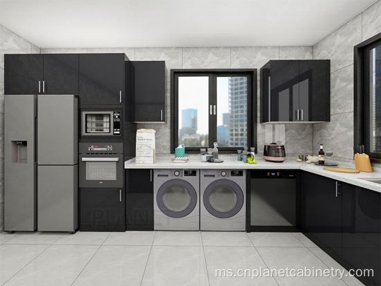 Kabinet perabot dapur moden modular tersuai kabinet perabot dapur