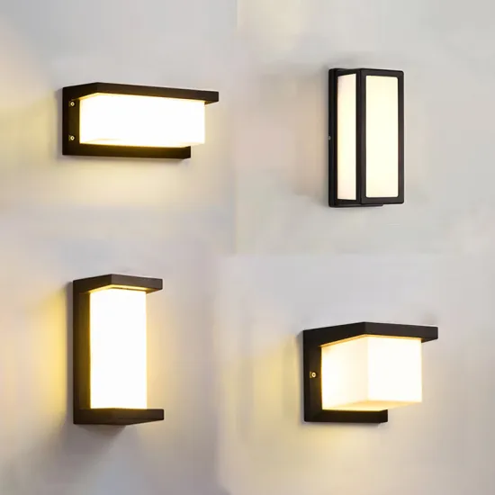 IP65 Waterproof Wall Mounted LED Light - Outdoor & Interior Wall Lamp
