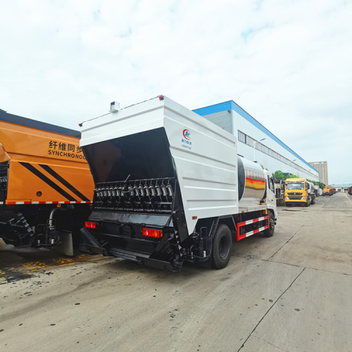 Dongfeng 15CBM Синхронное гравийное герметичное грузовик