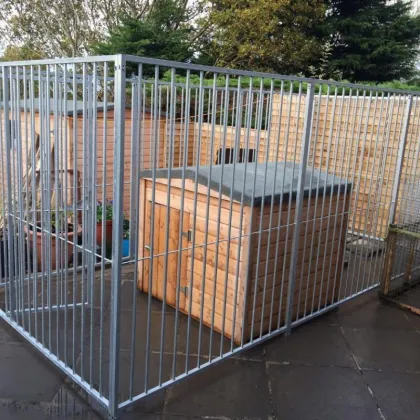 Durable PET Fence for Secure Dog Kennel Enclosures