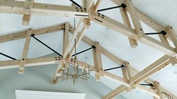 Heavy Wood Glulam Engineered Trusses System