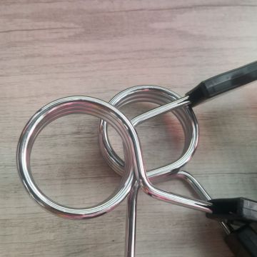 Langhantelklemme Verriegelungskragen Stahl Federkragen Clips