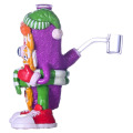 Polymer Clay Cartoon Pizza Cartoon People Ho This Khase, Borosilicate Glos Bong, Blas Hookah, Khalase ea Metsi a khalase