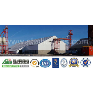 2015 Low Cost and New Design Steel Structure Agricultural Equipment Building