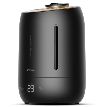 Factory Direct Selling Black Mute Air Humidifier with 5L Capacity for Home