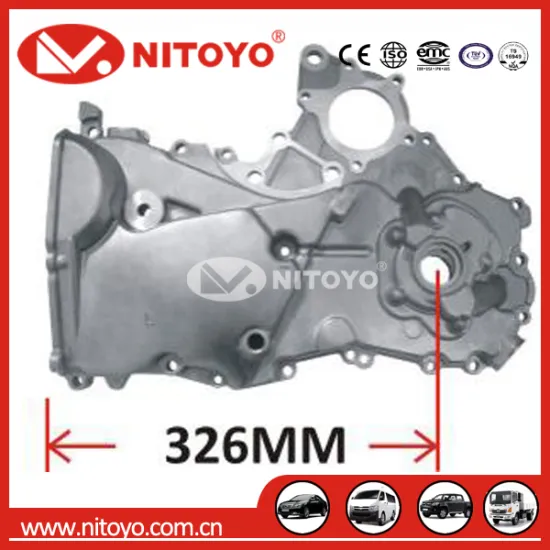NITOYO Timing Cover Oil Pump 15100-21040 1510021040 for Yaris 1NZFE Oil Pump Timing Cover