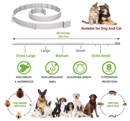Flea and Tick Prevention Dog Collar