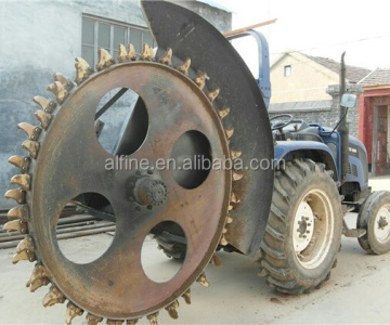 China Manufacturer Good Performance Wheel Saw Trencher