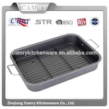 coffee roaster pan with electrophoresis rack
