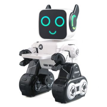 Flyxinsim JJRC R4 CADY WILE 2.4G Intelligent Remote Control Robot Advisor RC Robot Toy Coin Bank  Children's gifts rc Robots