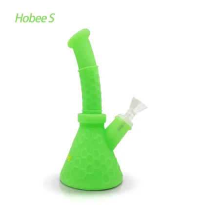 8.5" Hobee S Silicone Beaker Water Pipe