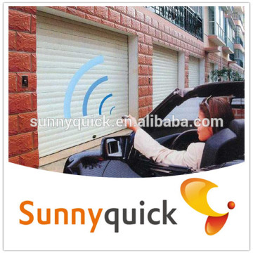 Guangzhou remote control insulated garage door, sectional overhead garage door, CE approved security door