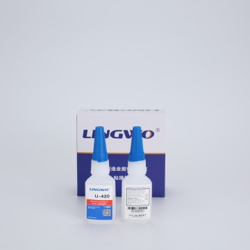 Unión de plástico y materiales elastoméricos Glue instantáneo