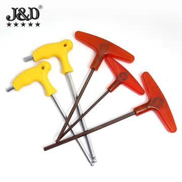 T-shaped Allen Wrench Crutch Screwdriver with Hexagonal Handle