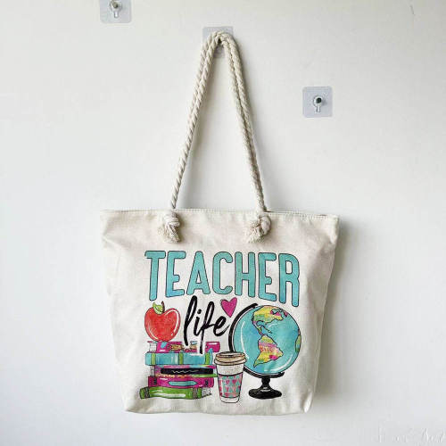 Beg Tote Canvas Guru Peribadi