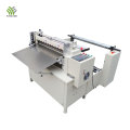 PLC controlled label roll to sheet cutting machine