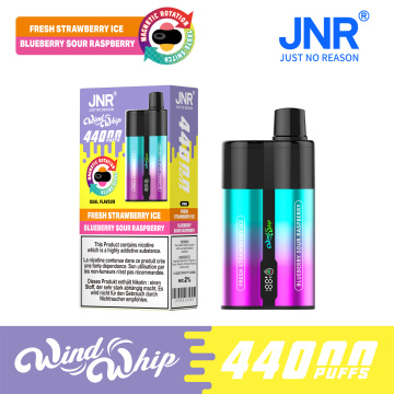 Търговия на едро с вейп за еднократна употреба JNR WIND WHIP 44K Puffs