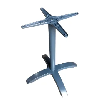 Dark Grey Diecasting Aluminum Inox Table Base
