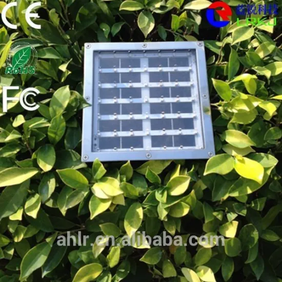 IP65 waterproof Square led brick light with solar panel