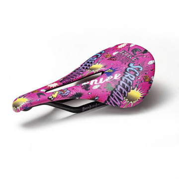 Wholesale Lightweight Shock Absorbing Bike Saddle Seat - Enlee Carbon Fiber Road Bicycle Cushion