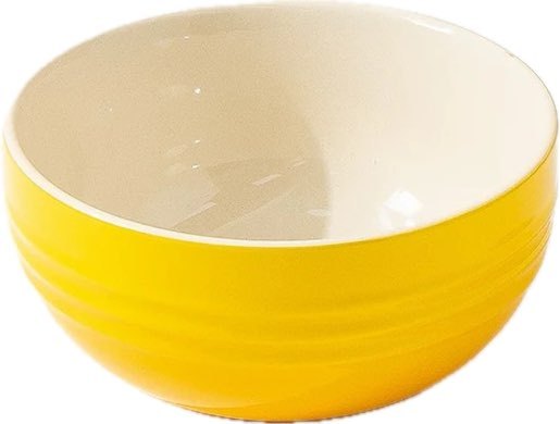 Elegant Embossed Rice Bowl