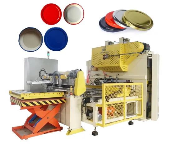 Glass Metal Cap Making Machine line
