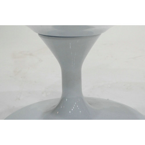 Fibreglass cup shaped chair