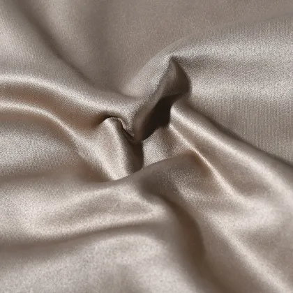 WuJiang false twist polyester crepe stretch satin