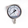 Base Mount Stainless Steel Thread Connection Pressure Gauge