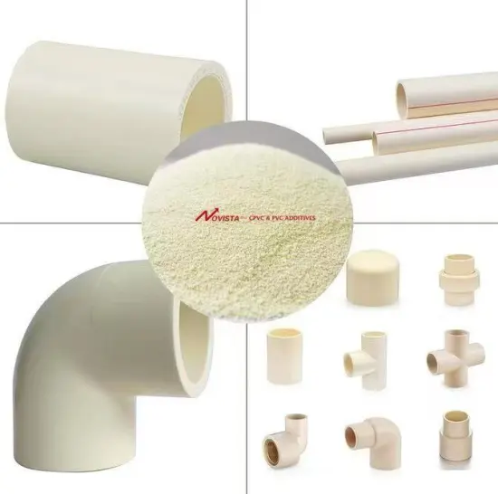 Pipe CPVC resin plastic raw material