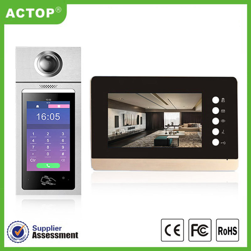 IP فيديو باب الهاتف IP Door Station