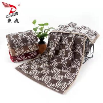 high quality yarn dyed face towel