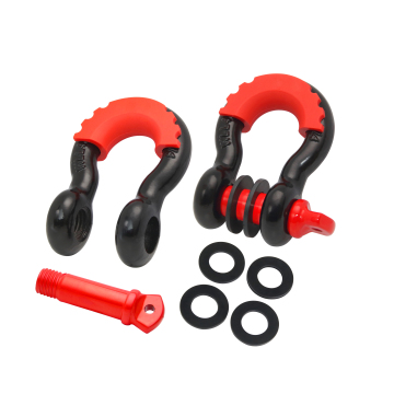 Καλύτερη τιμή καυτή πώληση 3/4 off-road πρόσφυση shackle g209 4.75t πτώση σφυρήλατο δακτύλιο δακτυλιοειδών δακτυλίου