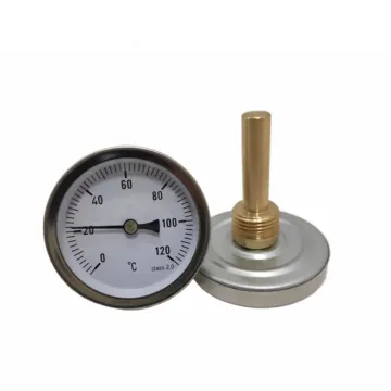 63mm Hot Water Bi-Metal Thermometer - Temperature Gauge for Water